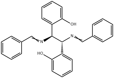 N,N''-BIS(2-HYDROXY-ALPHA-PHENYLBENZYLIDENE)ETHYLENEDIAMINE) 结构式