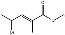 4-Bromo-2-methylpent-2-enoi 结构式