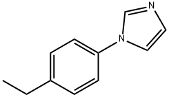 1H-Imidazole, 1-(4-ethylphenyl)- 结构式