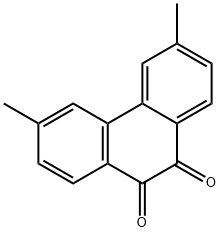 9,10-Phenanthrenedione, 3,6-dimethyl- 结构式