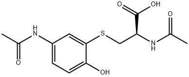 AcetaMinophen Mercapurate 结构式