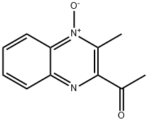 1-(3-Methyl-4-oxido-2-quinoxalinyl)ethanone 结构式