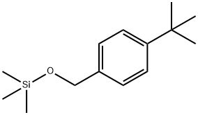 Benzene, 1-(1,1-dimethylethyl)-4-[[(trimethylsilyl)oxy]methyl]- 结构式