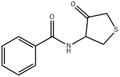 Benzamide, N-(tetrahydro-4-oxo-3-thienyl)- 结构式