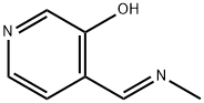 3-Pyridinol,4-[(E)-(methylimino)methyl]-(9CI) 结构式