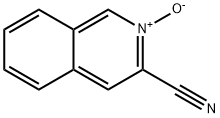 3-Isoquinolinecarbonitrile, 2-oxide 结构式