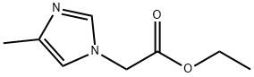 1H-Imidazole-1-acetic acid, 4-methyl-, ethyl ester 结构式