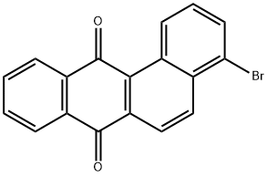 Benz[a]anthracene-7,12-dione, 4-bromo- 结构式