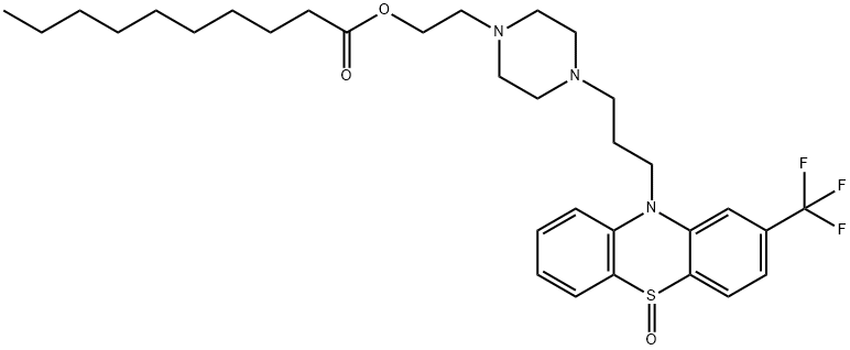 Fluphenazine Decanoate S-oxide 结构式