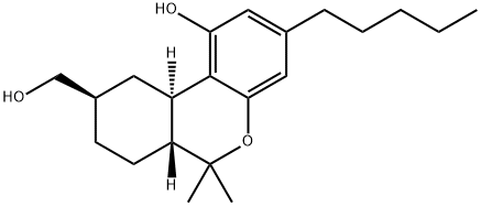 7-hydroxyhexahydrocannabinol 结构式