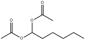 1,1-Hexanediol, 1,1-diacetate 结构式