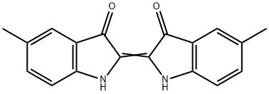 5,5'-Dimethyl-Δ2,2'(3H,3'H)-bi[1H-indole]-3,3'-dione 结构式