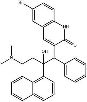 富马酸贝达喹啉杂质12 结构式