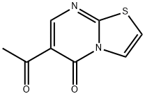 6-乙酰基-5H-噻唑并[3,2-A]嘧啶-5-酮 结构式