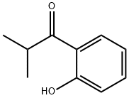 1-(2-Hydroxyphenyl)-2-methyl-1-propanone 结构式