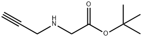 Glycine, N-2-propyn-1-yl-, 1,1-dimethylethyl ester 结构式