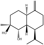 10(14)-杜松萜烯-4,5-二醇 结构式