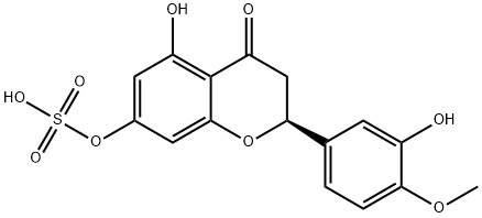 Hesperetin 7-O-Sulfate 结构式