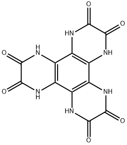 Dipyrazino[2,3-f:2',3'-h]quinoxaline-2,3,6,7,10,11-hexone, 1,4,5,8,9,12-hexahydro- 结构式