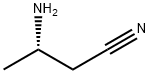 (S)-3-氨基丁腈 结构式
