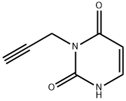 2,4(1H,3H)-Pyrimidinedione,3-(2-propynyl)-(9CI) 结构式