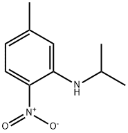 N-异丙基-5-甲基-2-硝基苯胺 结构式