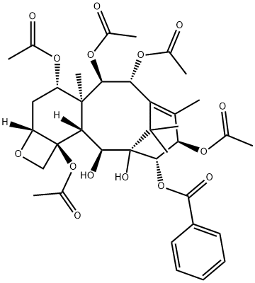 14BETA-苯甲酰基氧基-2-脱乙酰基巴卡丁 VI 结构式