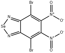 2,1,3-Benzoselenadiazole, 4,7-dibromo-5,6-dinitro- 结构式