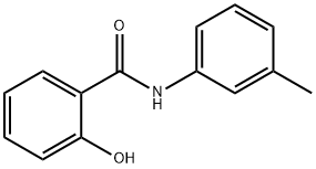 Benzamide, 2-hydroxy-N-(3-methylphenyl)- 结构式