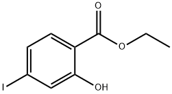 2-羟基-4-碘苯甲酸乙酯 结构式
