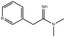 3-Pyridineethanimidamide,N,N-dimethyl-(9CI) 结构式