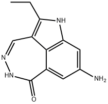 6H-Pyrrolo[4,3,2-ef][2,3]benzodiazepin-6-one,8-amino-2-ethyl-1,5-dihydro-(9CI) 结构式