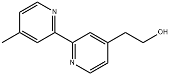 [2,2'-Bipyridine]-4-ethanol, 4'-methyl- 结构式