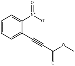 2-Propynoic acid, 3-(2-nitrophenyl)-, methyl ester 结构式