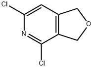 4,6-DICHLORO-1,3-DIHYDRO-FURO[3,4-C]PYRIDINE 结构式