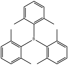 BORANE, TRIS(2,6-DIMETHYLPHENYL)- 结构式