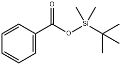 Silanol, 1-(1,1-dimethylethyl)-1,1-dimethyl-, 1-benzoate 结构式
