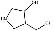 4-(羟甲基)吡咯烷-3-醇 结构式