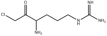 arginine chloromethyl ketone 结构式