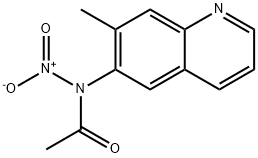 Acetamide, N-(7-methyl-6-quinolinyl)-N-nitro- 结构式