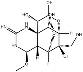 (8S)-4-O-Methyltetrodotoxin 结构式