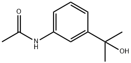 Acetamide, N-[3-(1-hydroxy-1-methylethyl)phenyl]- 结构式