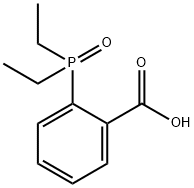 2-(二乙基磷酰基)苯甲酸 结构式