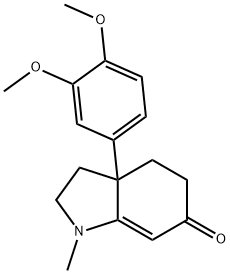 Mesembrenone 结构式