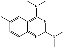 2,4-Quinazolinediamine,N,N,N,N,6-pentamethyl-(9CI) 结构式