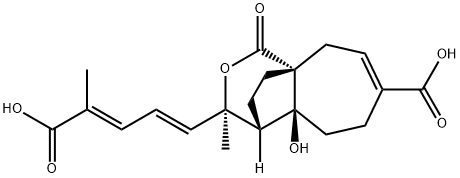 去甲氧基去乙酰氧基土槿甲酸 B 结构式