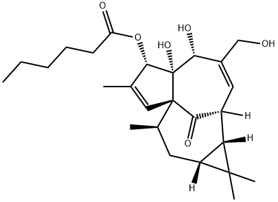 INGENOL 3-HEXANOATE 结构式