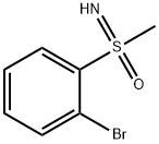 1-溴-2-(S-甲基磺亚胺酰基)苯 结构式