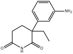 M-AMINOGLUTETHIMIDE 结构式