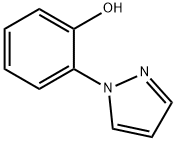 2-(1H-吡唑-1-基)苯酚 结构式